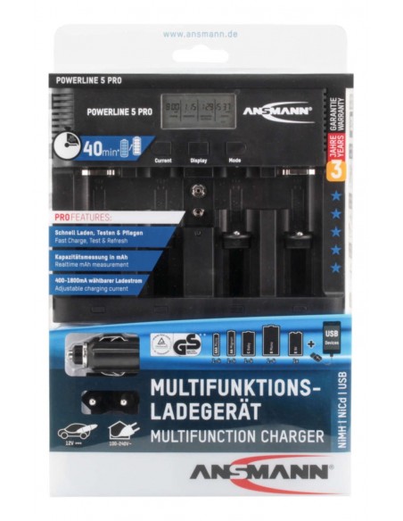 Nabíječka Ansmann Powerline 5 pro